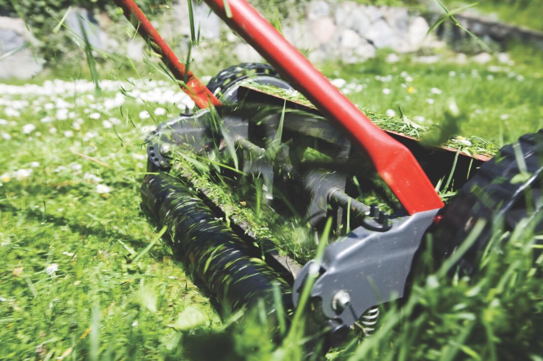 The Reel Push Mower and Other WalkBehind Machines Grit